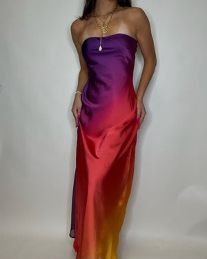 Sunset Cosmo Ombre Dress