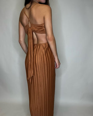 Desert Sienna Cut Out Midi Dress