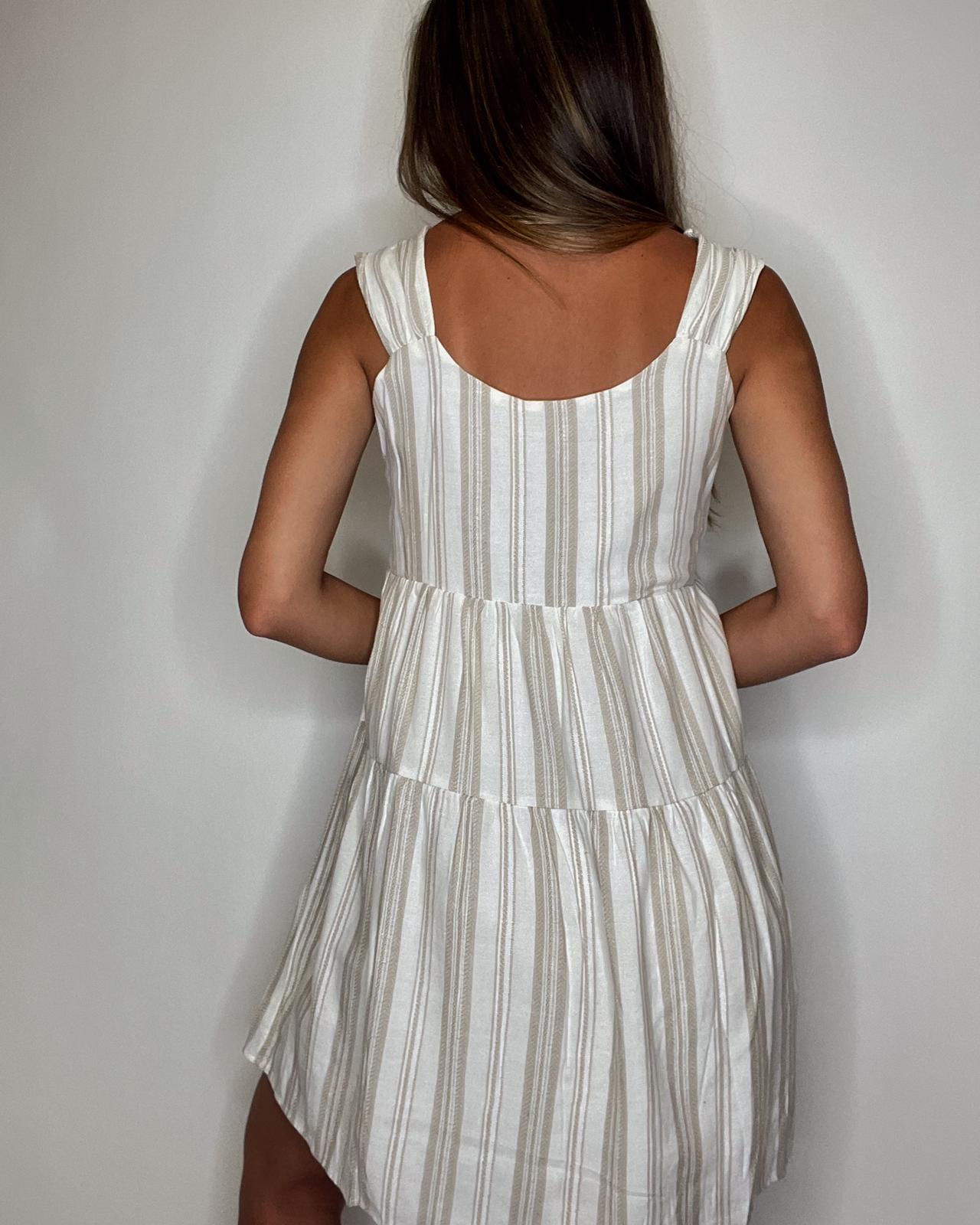 Tanned Stripe Dress