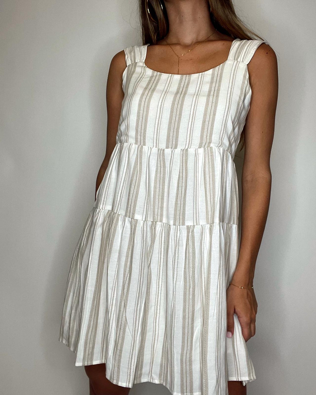 Tanned Stripe Dress
