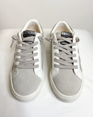 Silver & Gold Detail Sneakers